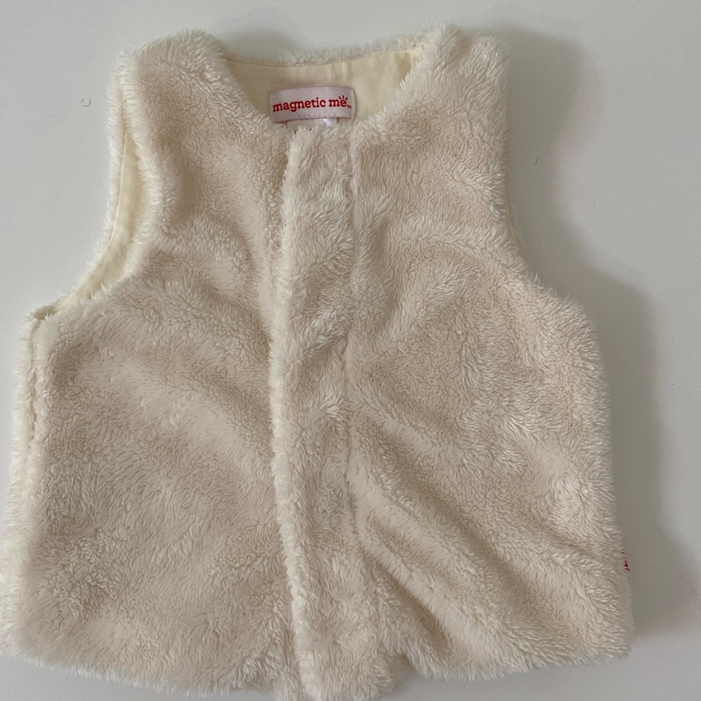 Magnetic Me infant minky vest